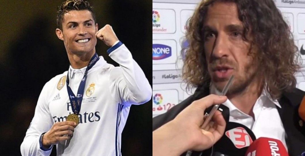 Puyol y Cristiano