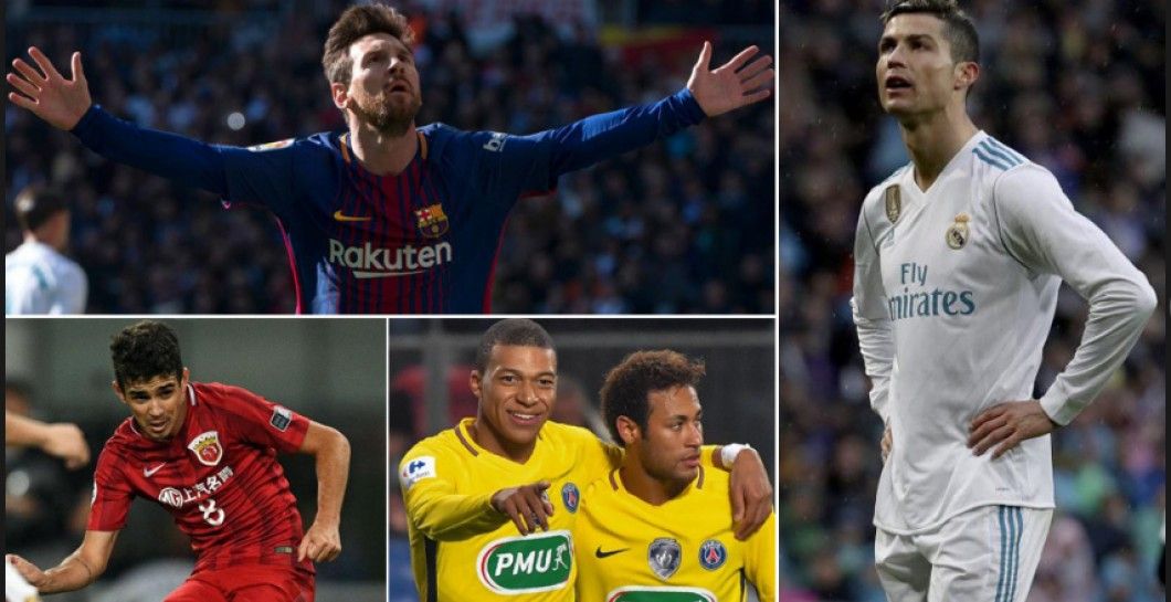 Jugadores mejor pagados