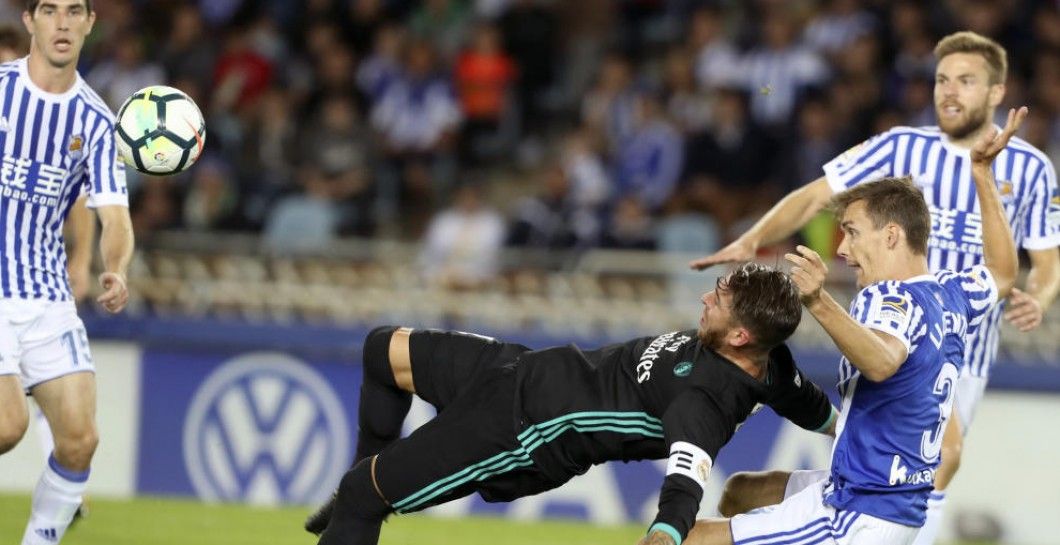 Ramos. Real Sociedad, Real Madrid, La Liga