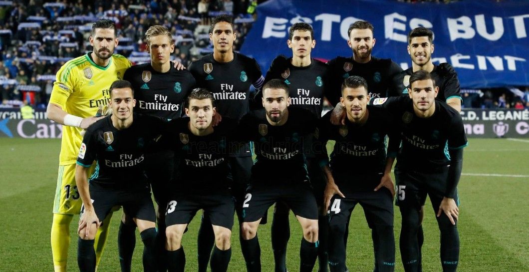 alineación, Leganés, Real Madrid, Copa