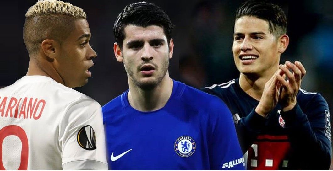 James, Morata, Mariano