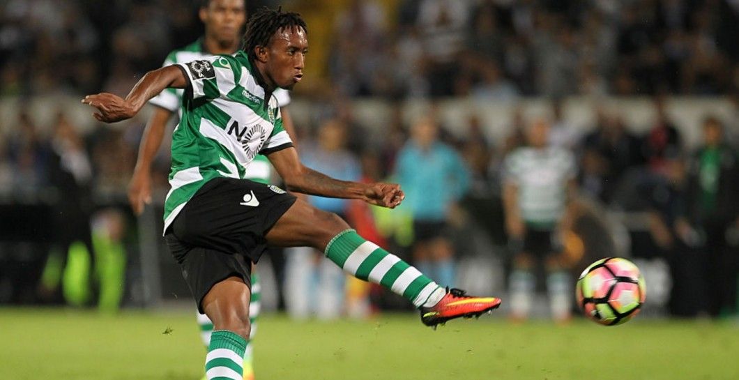 Gelson Martins remata en un partido