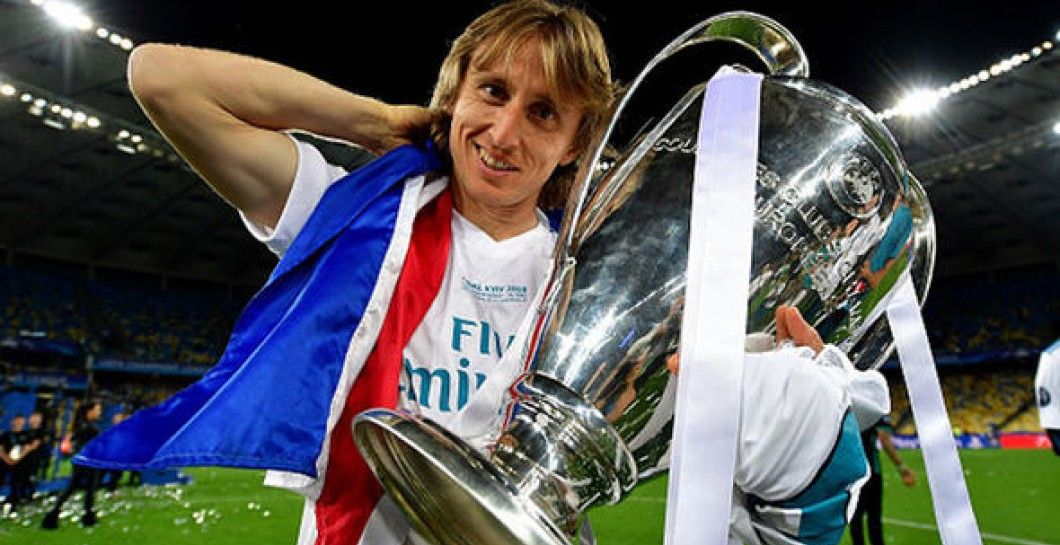 Luka Modric con la Decimotercera