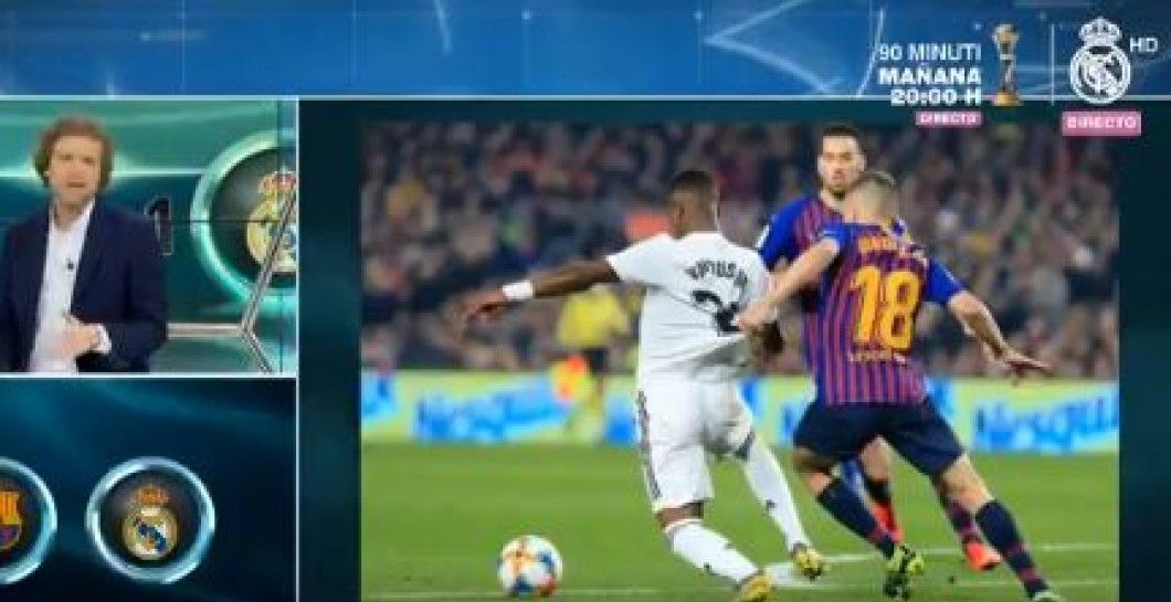 Jordi Alba y Vinicius