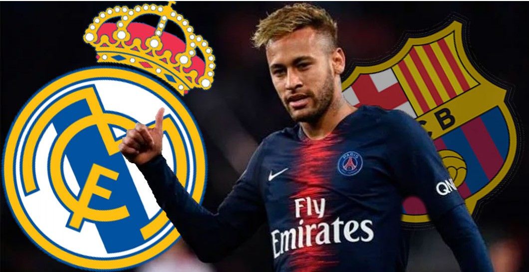 Neymar y escudos