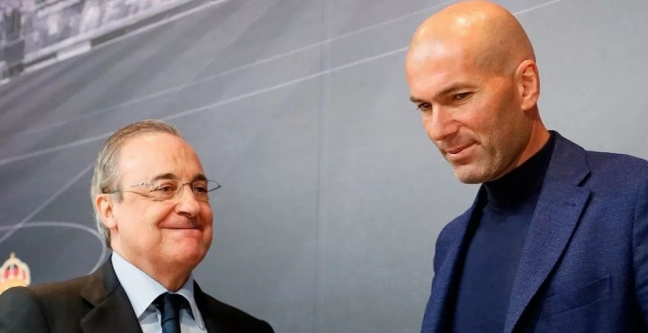 Florentino y Zidane