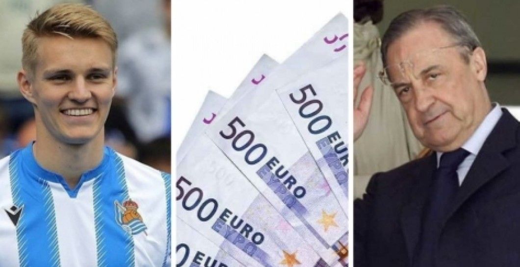 Odegaard y Florentino
