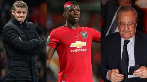 Pogba, Florentino y Solskjaer