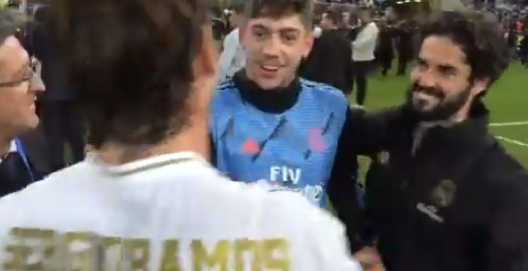 Ramos, Valverde e Isco