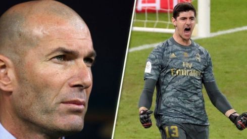 Zidane y Courtois