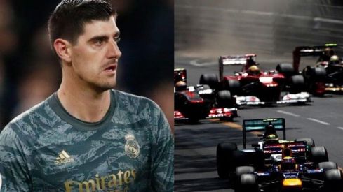 Courtois y Fórmula 1