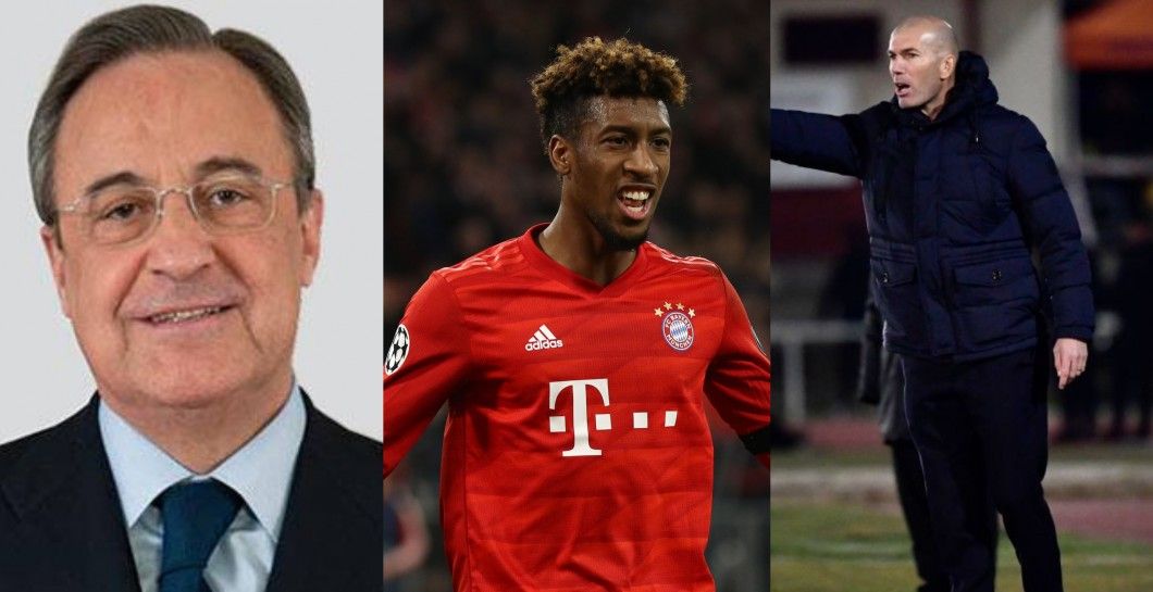 Florentino Pérez, Coman y Zidane