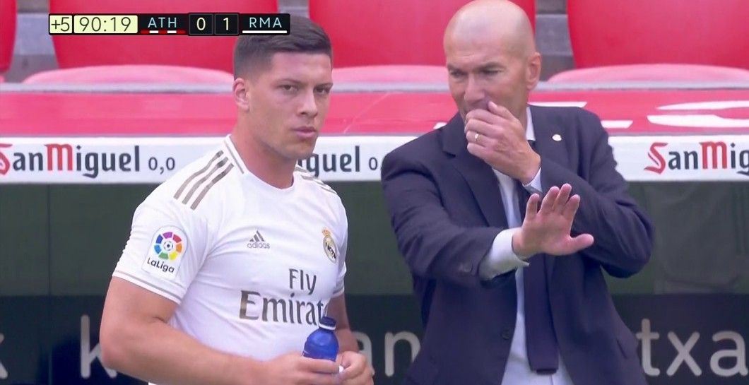 Jovic y Zidane