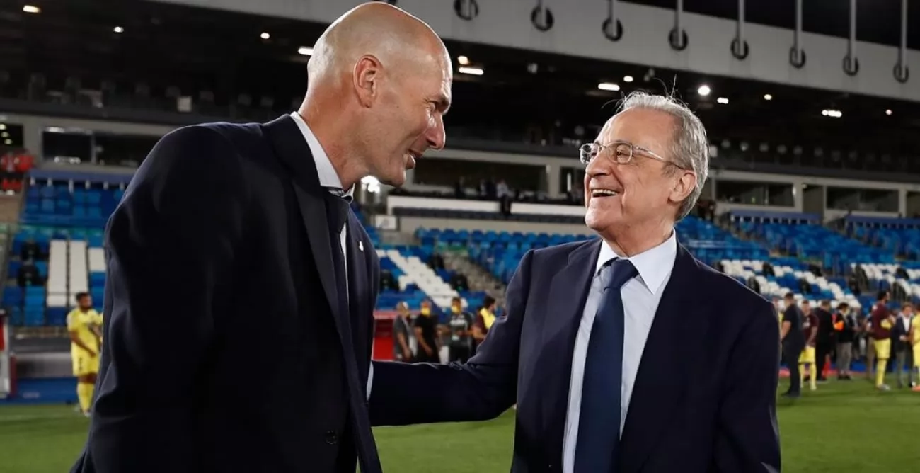 Florentino y Zidane