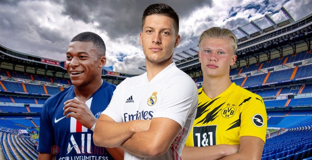 Mbappé, Jovic y Haaland Mbappé, Jovic y Haaland