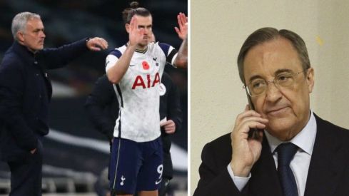 Mourinho, Bale y Florentino