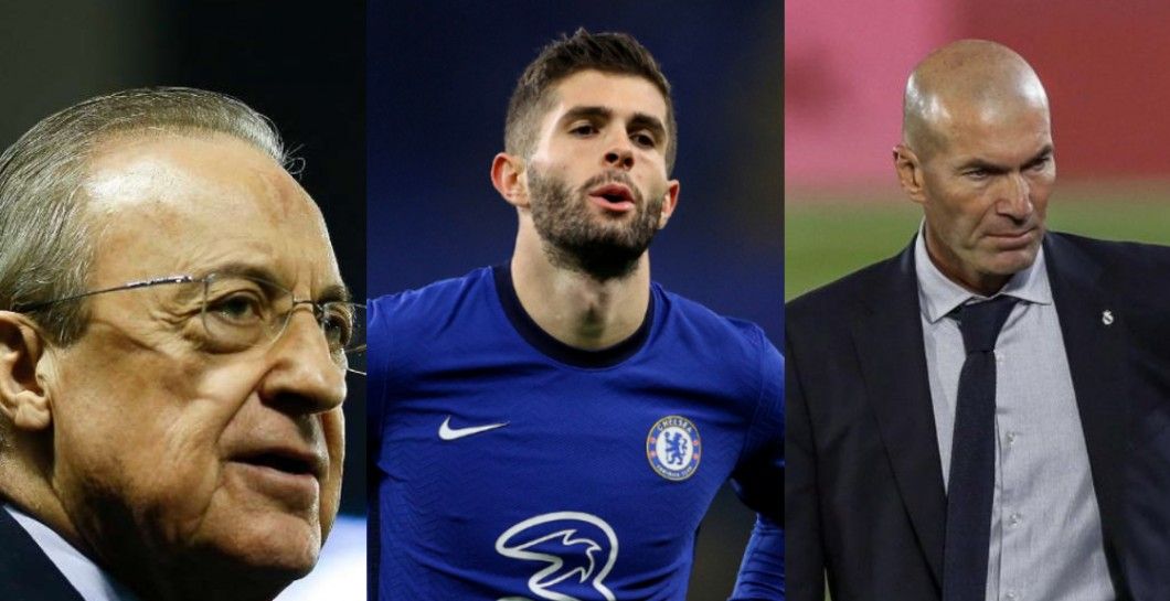 Florentino, Pulisic y Zidane