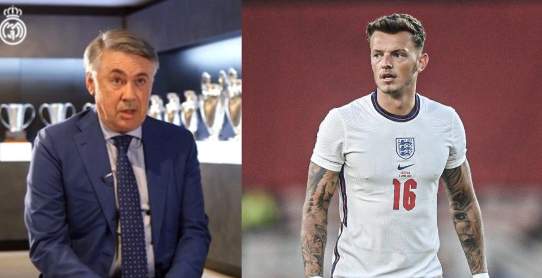 Ancelotti y Ben White