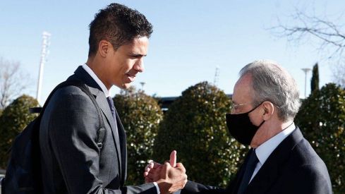 Varane y Florentino