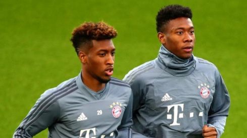 Coman y Alaba