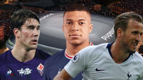 Vlahovic ,Mbappé, Kane