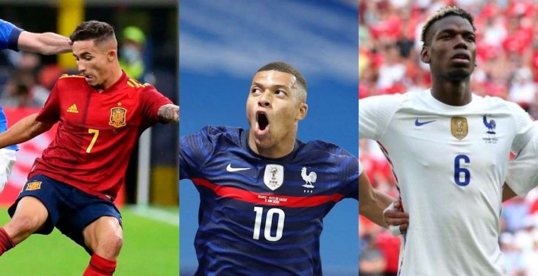 Pino, Mbappé y Pogba