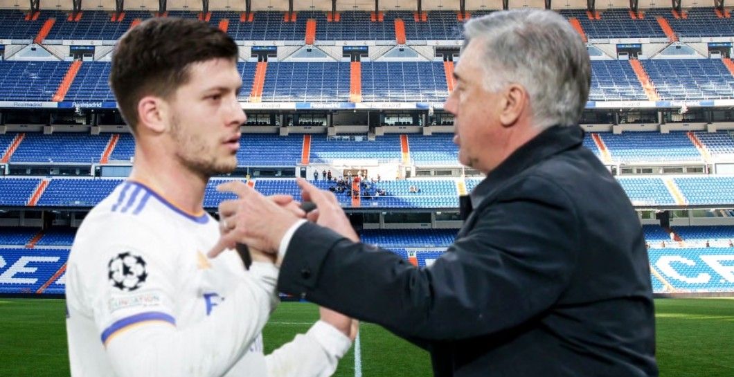 Ancelotti y Jovic