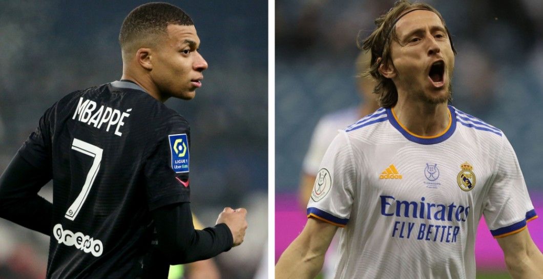 Mbappé y Modric