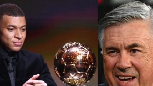 Mbappé Balón de Oro y Carlo Ancelotti