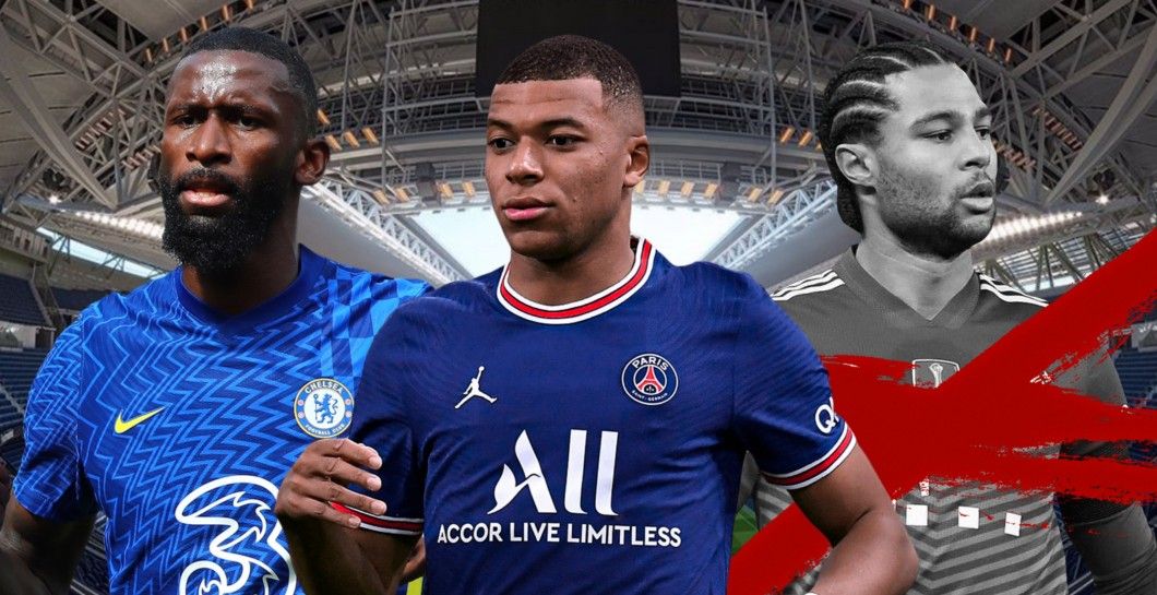 Rudiger, Mbappé y Gnabry