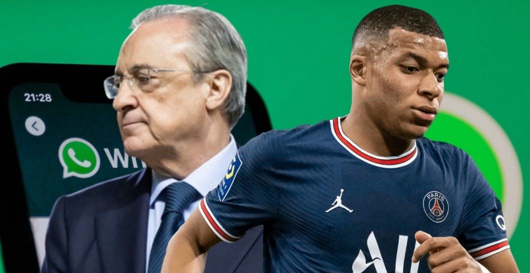 Florentino y Mbappé