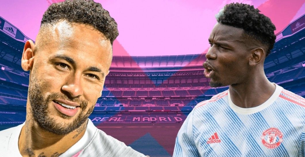 Neymar y Pogba