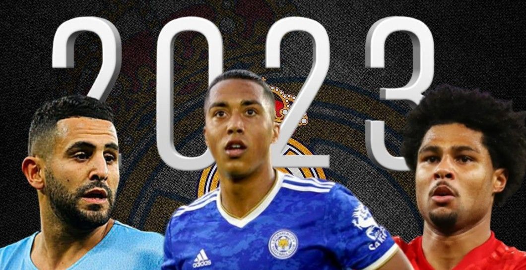 Riyad Mahrez, Serge Gnabry y Youri Tielemans