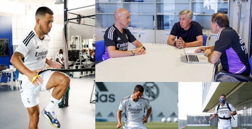 Antonio Pintus y Eden Hazard