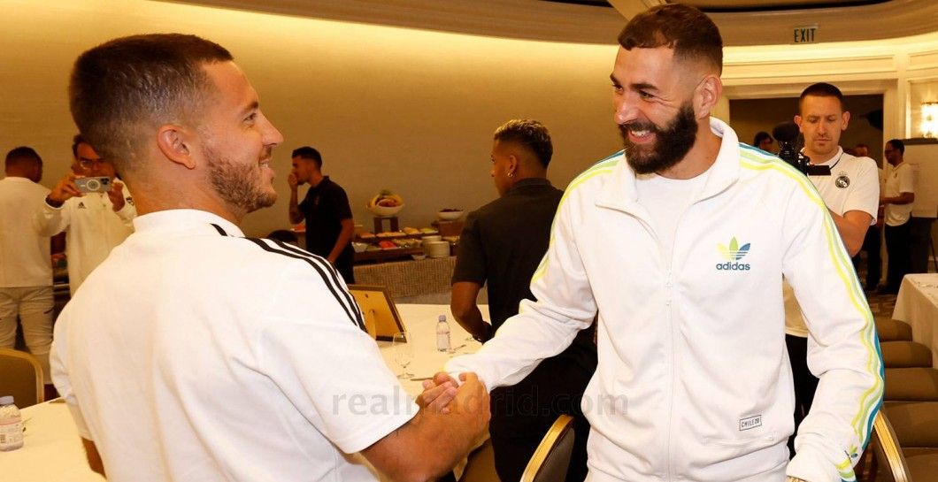 Hazard y Benzema