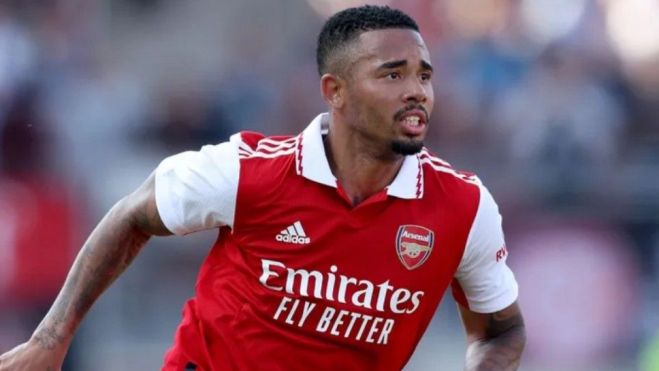 Gabriel Jesús con el Arsenal