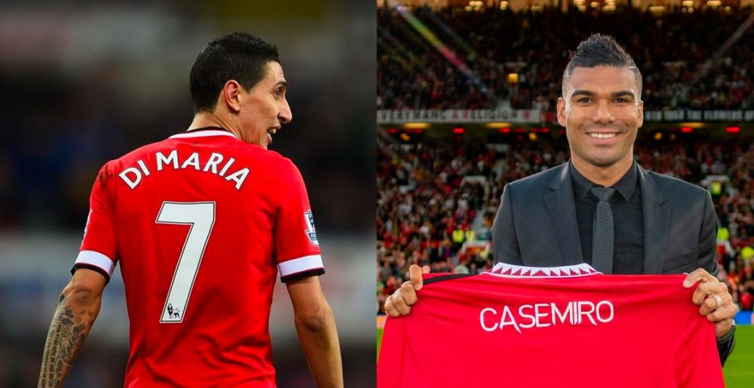 Ángel Dí María y Casemiro