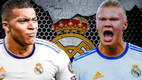Kylian Mbappé y Erling Haaland