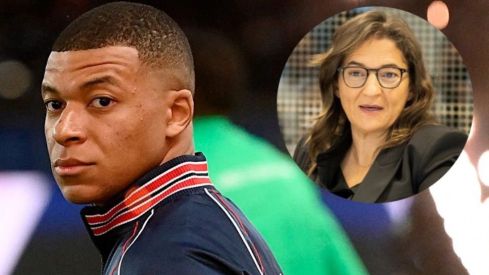 Mbappé y Fayza Lamari