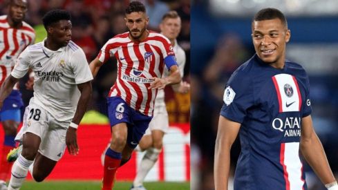 Tchouaméni y Mbappé