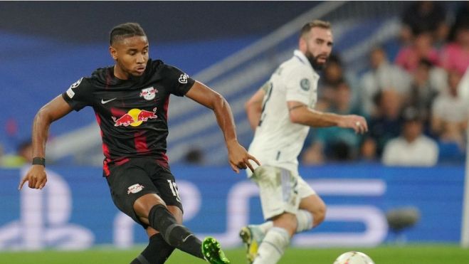 Nkunku en el Bernabéu Nkunku en el Bernabéu