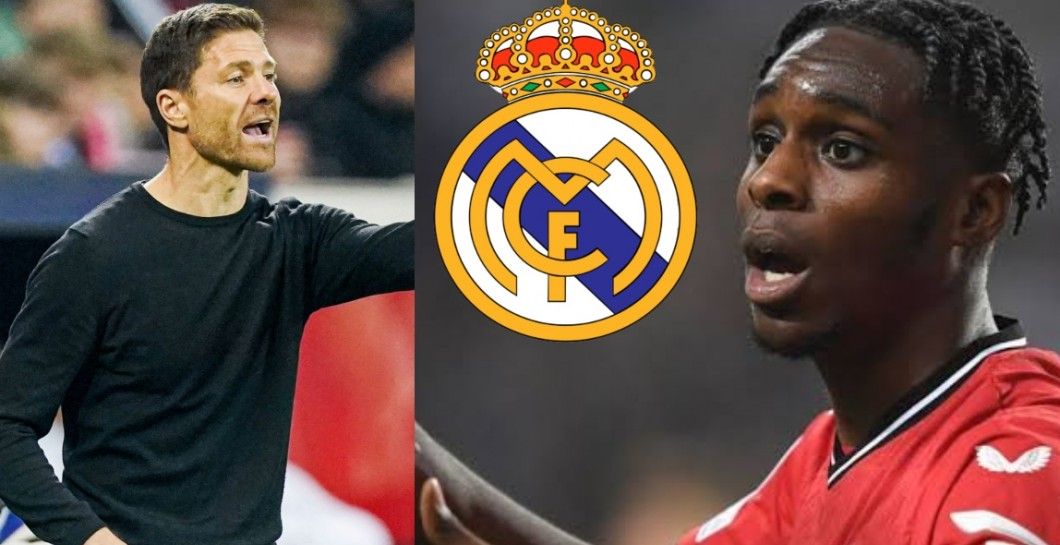 Xabi Alonso y Jeremie Frimpong