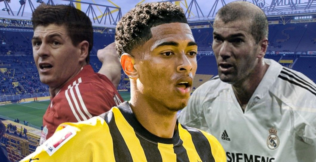 Gerrard, Bellingham y Zidane