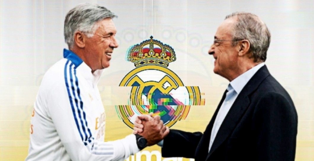 Florentino y Ancelotti
