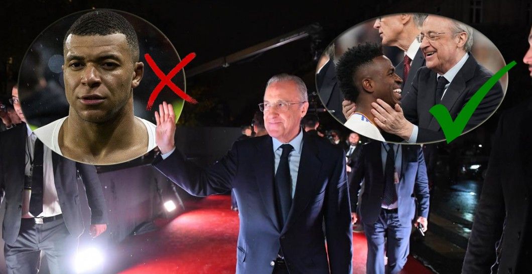 Vinicius, Mbappé y Florentino