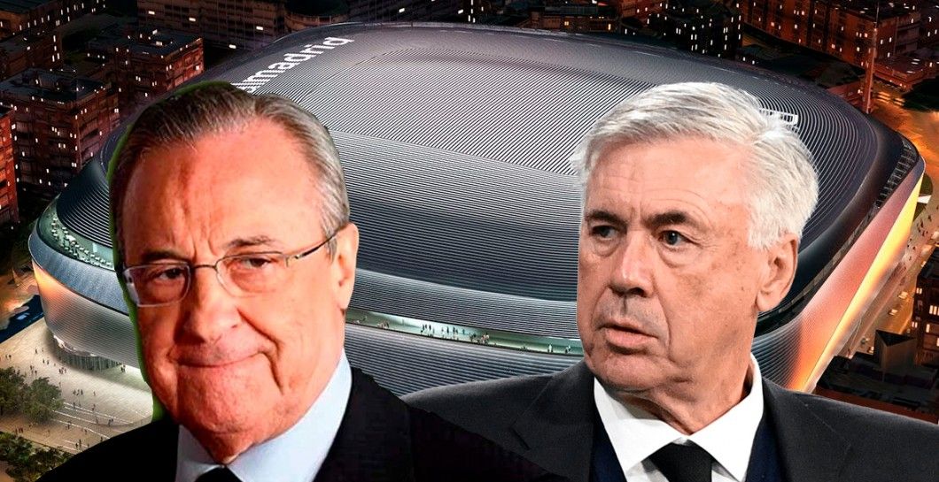 Florentino Pérez y Carlo Ancelotti