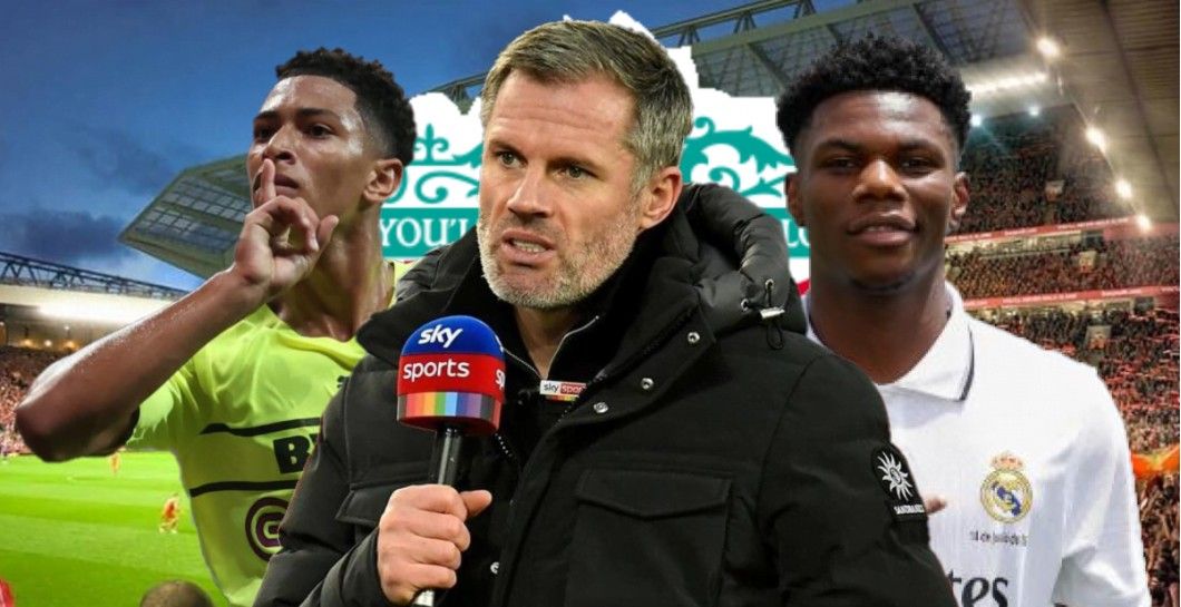 Jamie Carragher habla del 'caso Bellingham' mencionando a Tchouaméni