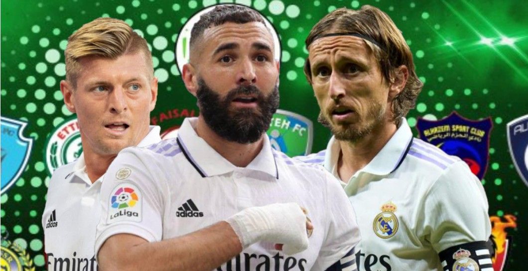 Arabia Saudí tiene puestas sus miras en Benzema, Kroos y Modric