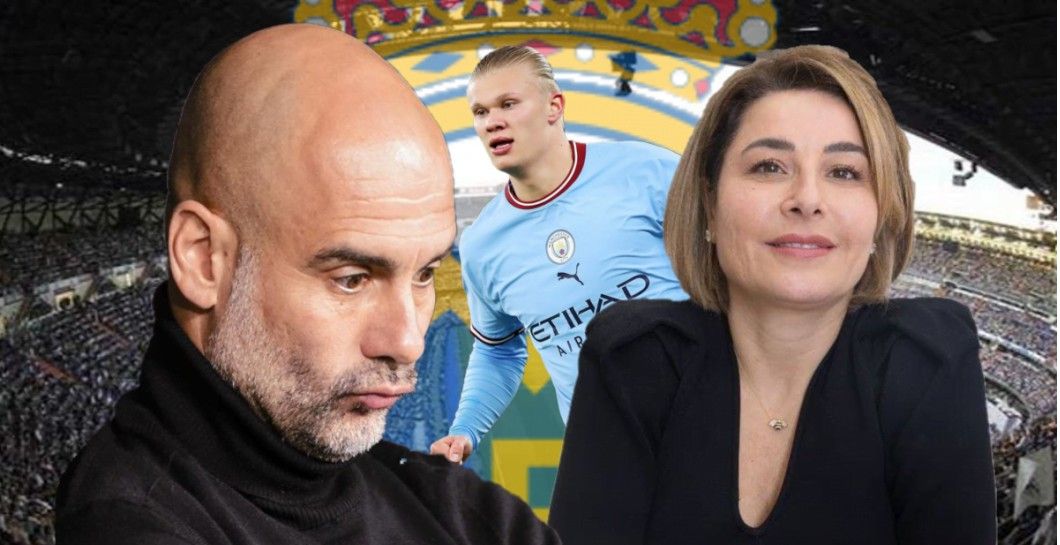 Guardiola no puede soportar que Haaland quiera jugar en el Real Madrid Guardiola no puede soportar que Haaland quiera jugar en el Real Madrid