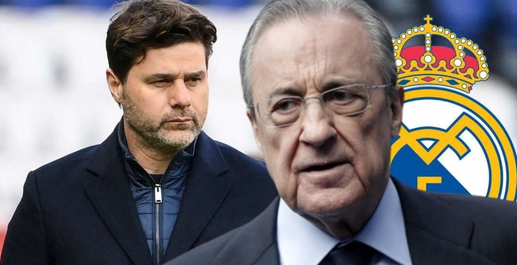 Mauricio Pochettino y Florentino Pérez